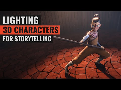 Lighting 3D Characters for Storytelling