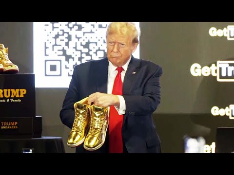 Donald Trump Releases $399 Golden Sneakers