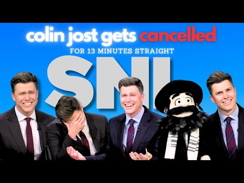 Colin Jost Gets CANCELLED For 13 Minutes Straight