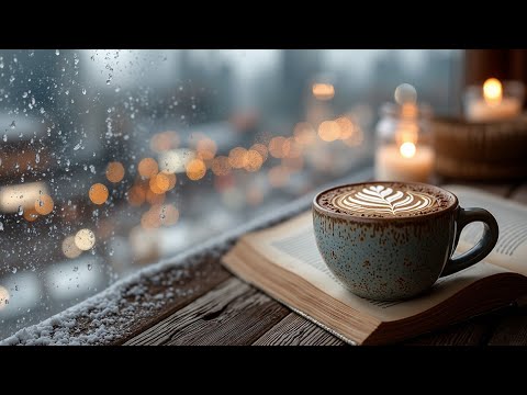 Warm Coffee Jazz | Gentle Winter Ambience - Smooth Instrumental Relaxation Music