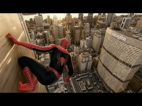 Ultra Realistic 100+ NYC MOD. Accurate Spiderman Swing Gameplay. Marvel's Spiderman .