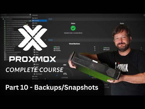 Proxmox VE Made Easy – Complete Training Series (Part 10 - Backups & Snapshots)