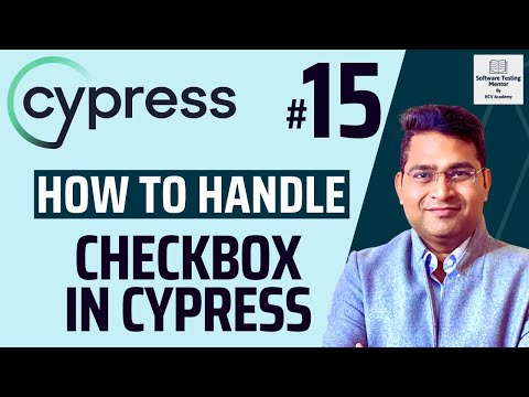 Cypress Tutorial #15 - How to Handle Checkboxes in Cypress