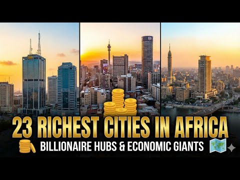 UNBELIEVABLE! TOP RICHEST CITIES IN AFRICA