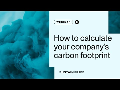 Webinar: How to calculate your company’s carbon footprint