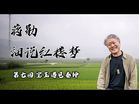 蒋勋细说红楼梦 青春版 第七回 宝玉遇见秦钟