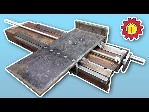 Homemade lathe to metal made from scrap, longitudinal feed, part 2