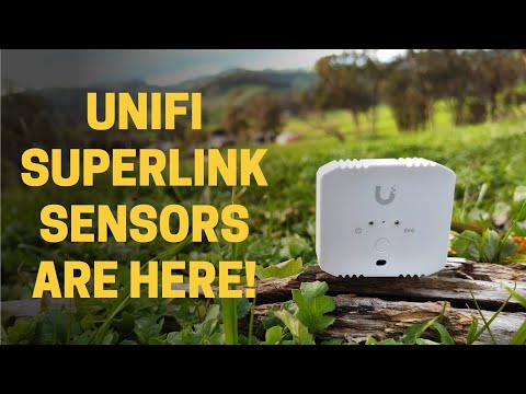 Unifi Superlink Environmental Sensor and Siren PoE are finally here!