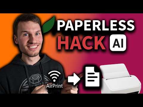 I hacked Paperless-ngx: Scanning at the touch of a button! 🤯