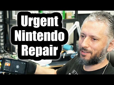 Nintendo Switch Urgent Repair - Another shop couldn't help. Customer Didn't save progress.