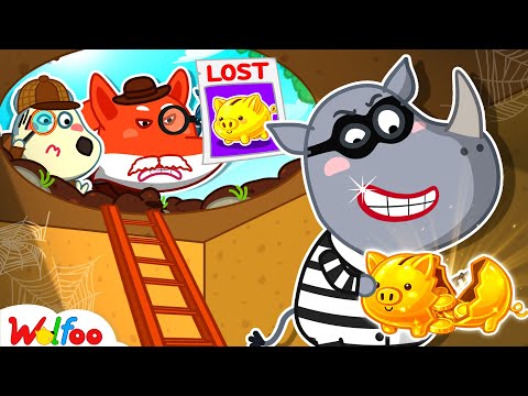 NEW | Detective Wolfoo 🕵️ Who Stole the Golden Piggy? | Wolfoo Channel | Kids Cartoon