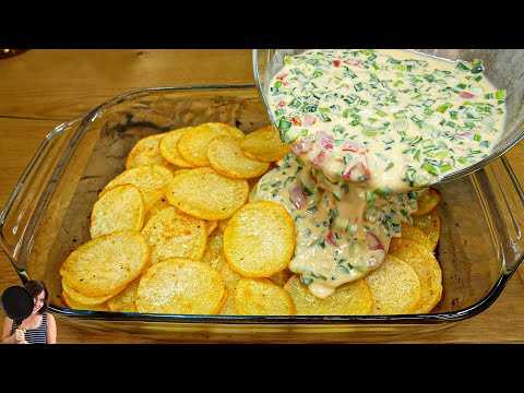 My friend taught me this dish! The most delicious potato recipe for dinner