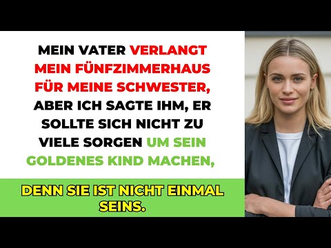 Mein Vater Verlangt Mein Fünfzimmerhaus Für Meine Schwester, Doch Ich Sagte: Sich Nicht Sorgen...