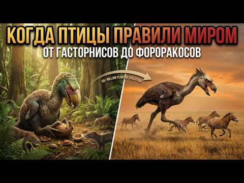 What happened after the dinosaurs? BIRDS RULED THE WORLD!