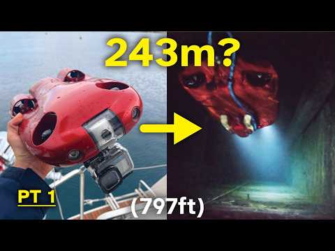 Building a submarine and diving to MAX DEPTH (PT1)