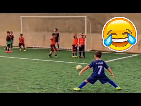 KIDS PLAYING FOOTBALL 😂  FAILS, CRAZY SKILLS & MORE 😂 FOOTBALL COMEDY