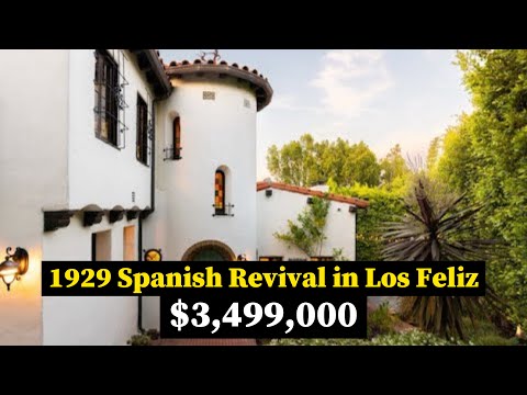 1929 Spanish Revival in Los Feliz