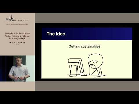 Dirk Krautschick Sustainable Database Performance profiling in PostgreSQL