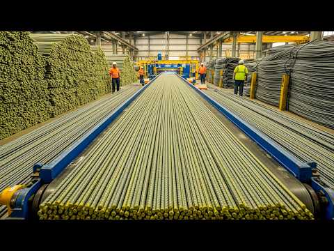 How It's Made: Fiberglass Rebar 4 Times Lighter Than Steel! | Top 10 Videos