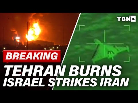 BREAKING: TEHRAN in Flames, 450 Israeli Strikes Iran’s Nuclear Empire, Tel Aviv Struck | TBN Israel