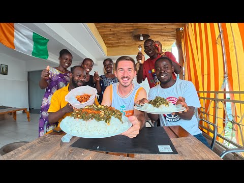 Ils me cuisinent un plat populaire de Côte d'Ivoire 🇨🇮
