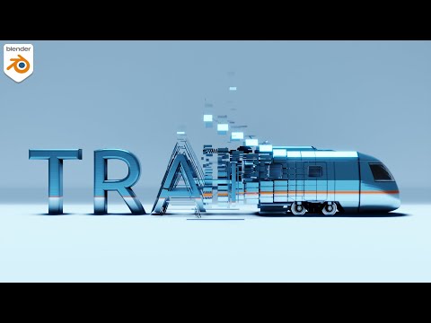 Text to Object Transition Effect - Blender VFX Tutorial