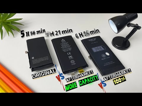 Shocking Ultimate Test: Original vs Fake Aftermarket (BIG Capacity) Battery Drain Test Comparision