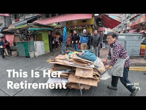 I Followed an Elderly Recycler in Hong Kong for a Day
