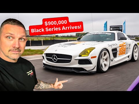 RARE SLS Black Series DELIVERED For 2nd Half Rally —  Livery is INSANE!