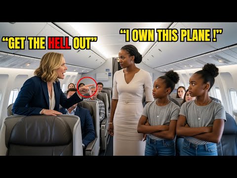 White Woman Assaulted Black Twins in First Class — Until Their Mom Grounded the Entire Flight