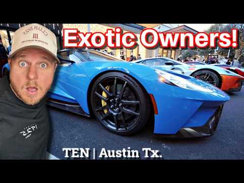 What Exotic Car Owners Do For A Living | TEN Exotics & Elegance | Austin Domain