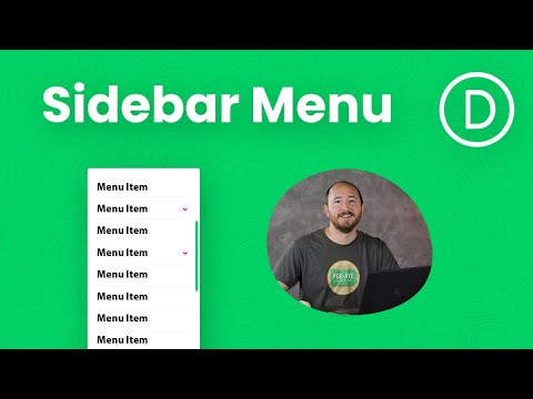 How To Make A Divi Sidebar Menu