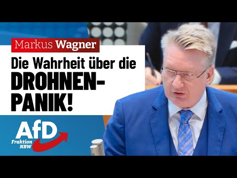 Die Wahrheit über die Drohnen-Panik! – Markus Wagner (AfD)