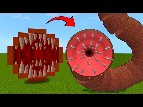 How To Spawn SANDWORM Mod ADDON UPDATE in Minecraft PE