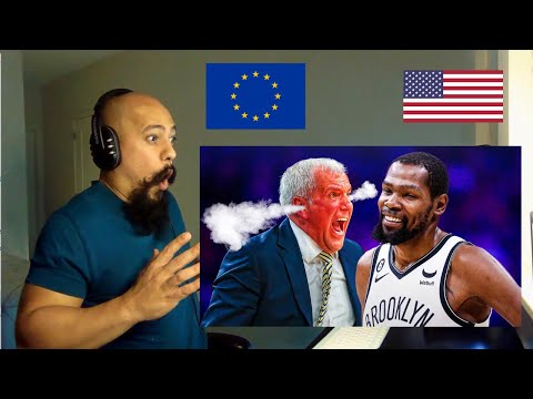 American Reacts to European Coaches Would Be FIRED In The NBA For This… Usa Vs European Basketball
