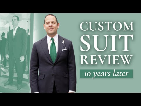 My First Custom Suit - 10 Years Later (Review)