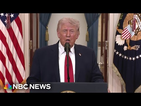 Trump hints at timeline for war with Iran during address to Nation