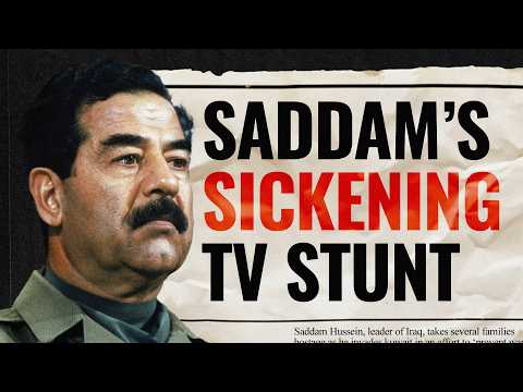 When Saddam took British families hostage on TV