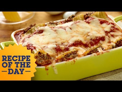 Recipe of the Day: Giada's Beef and Cheese Manicotti | Everyday Italian | Food Network
