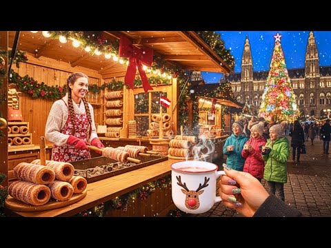 HIDDEN GEMS OF AUSTRIA 🎄 Voted the Most Beautiful Christmas Market in the World Vienna