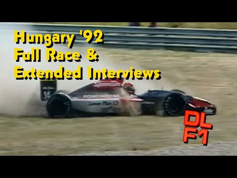 F1 Hungarian GP 1992 - Full Race & Extended Interviews 🇭🇺