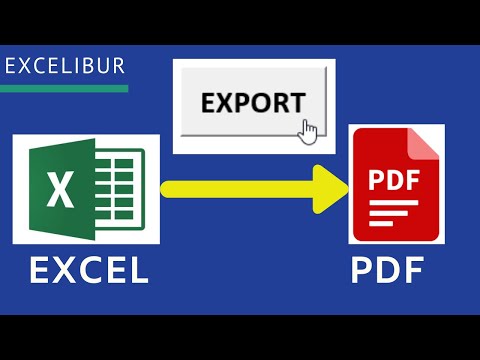 Export PDF from Excel on a Button Click using VBA | Auto PDF file naming
