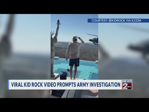 Viral Kid Rock video prompts U.S. Army investigation
