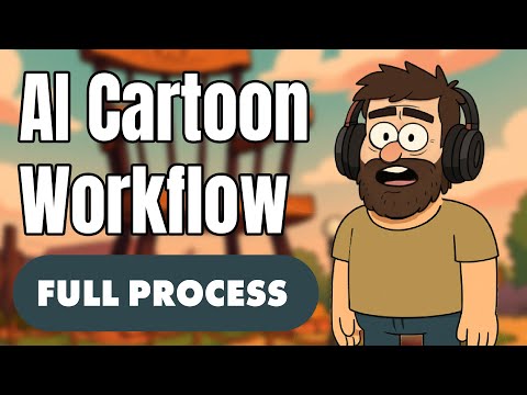 Cartoon Workflow FULL - Adobe Character Animator & Adobe Firefly