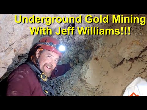 Underground Gold Mine: High-Grade Gold Vein Mining & Smelting