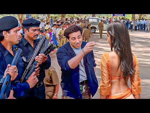 तुम DSP की बेटी हो या मामूली हवलदार की मुझे इससे कोई फर्क नहीं पड़ता | Sunny Deol Best Dialogue Scene