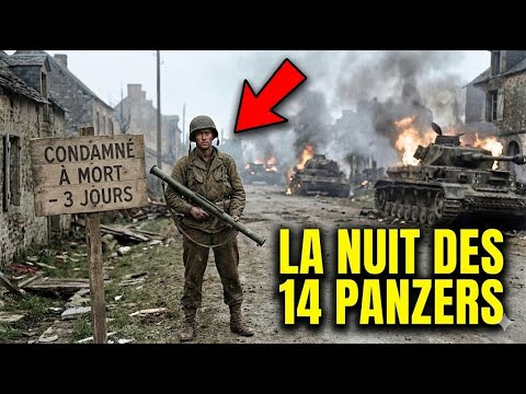 Ils l'ont condamné à mourir dans 3 jours—jusqu'à ce qu'il détruise 14 Panzers en une nuit.