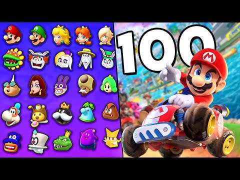 Giving Mario Kart World 100 NEW Characters!