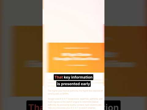 Content Structure is CRITICAL for Ranking in Google & AI!