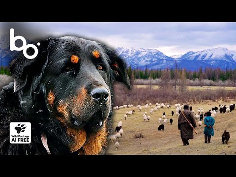 ⁠Sentinel of the Herds: Meet the Mongolian Shepherd Dog 🐕 | Nature | Wildlife | BOREALES